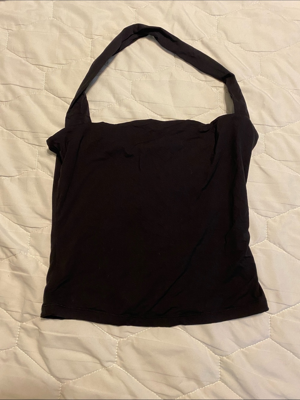 Women's Black Halter Neck Camisole Top